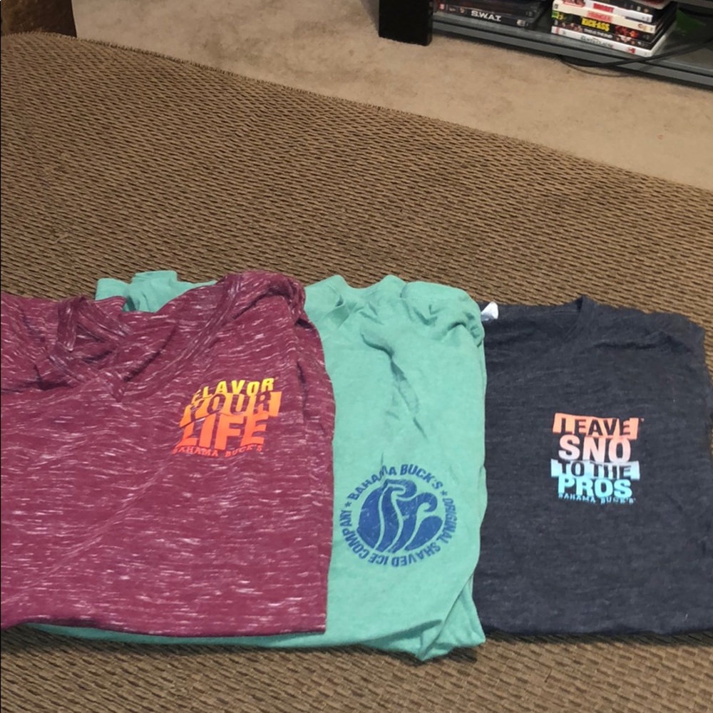 Bahama bucks tee’s